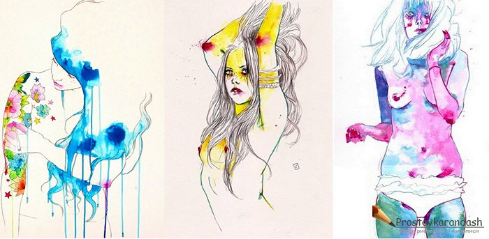 Personal Muses, или Как выглядит муза. Искусная простота иллюстраций Конрада Розета (Conrad Roset) — изображение 3