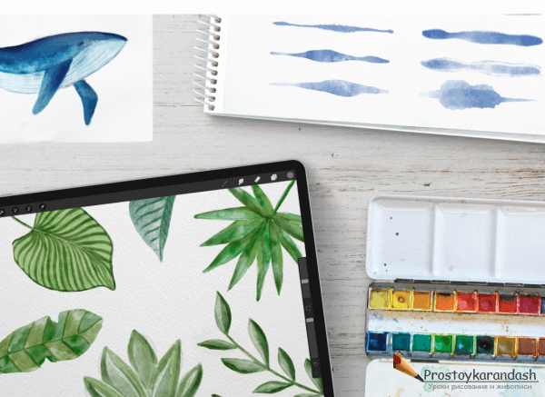 Мастер акварелист. Набор акварельных кистей для Procreate — изображение 2